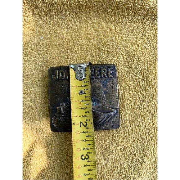 Vintage John Deere Belt Buckle - Picture 3 of 4
